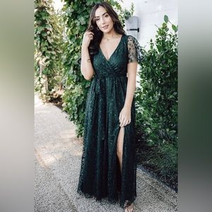 Baltic Born Marseille Embossed Maxi Dress